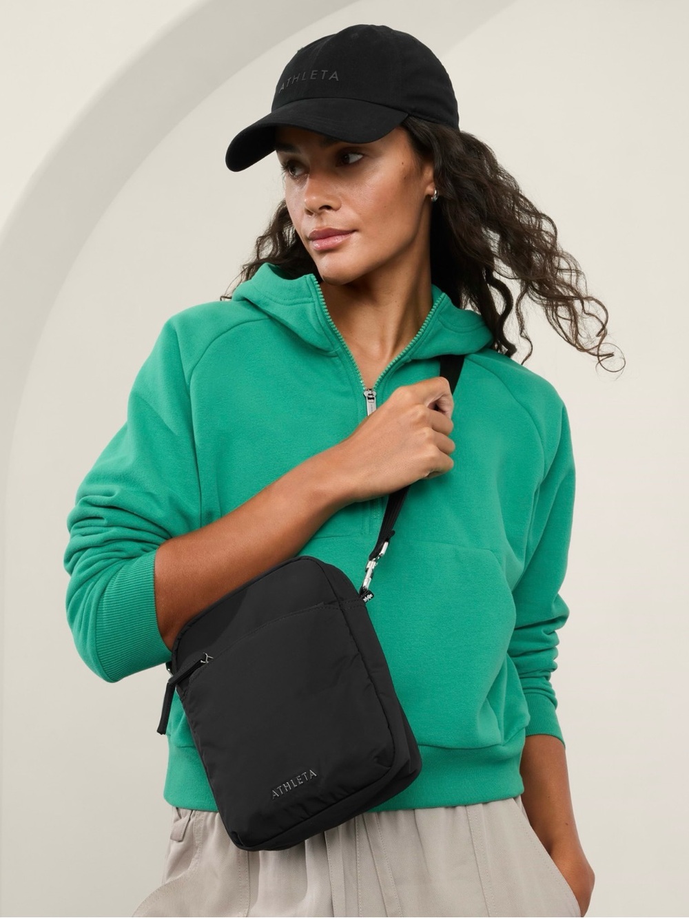 Athleta All About Vertical Crossbody Bag